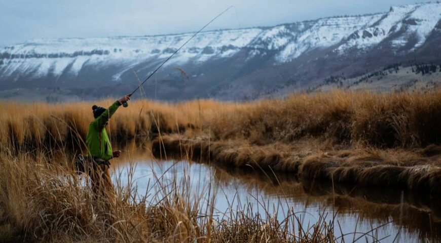 peche en hiver